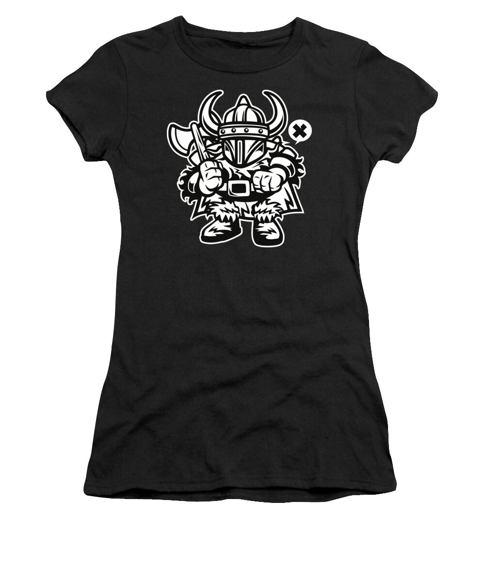 Viking Women's T-Shirt featuring the digital art Viking by Long Shot