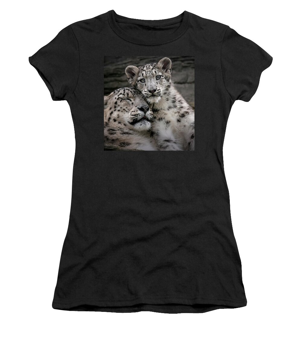 Mother Women's T-Shirt featuring the photograph Warm Mother's Love by Chris Boulton