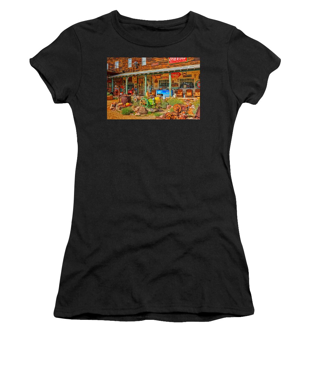  Women's T-Shirt featuring the photograph Welcome to Nelson by Rodney Lee Williams