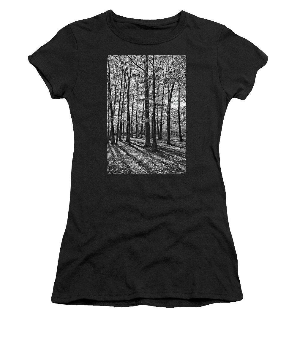 Landscape Women's T-Shirt featuring the photograph West Kelowna Shadows and Light by Allan Van Gasbeck