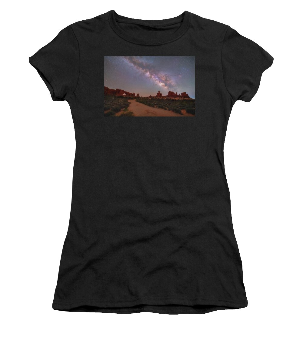 Utah Women's T-Shirt featuring the photograph Windows Rising by Darren White