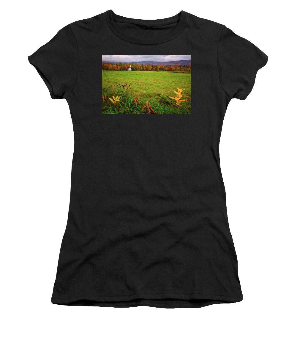 New Hampshire Women's T-Shirt featuring the photograph Wonalancet. by Jeff Sinon