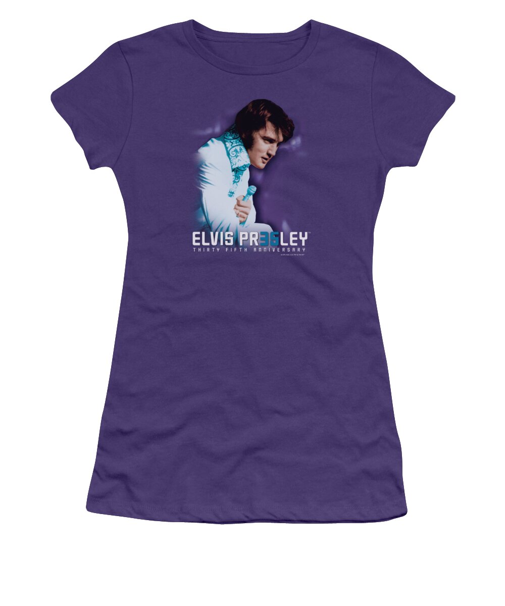 Elvis Women's T-Shirt featuring the digital art Elvis - 35th Anniversary 2 by Brand A