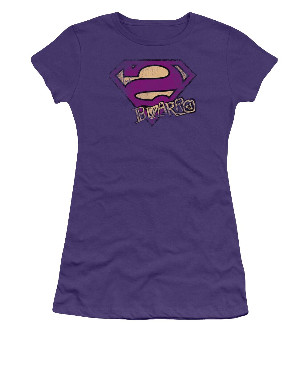 videnskabelig ært modstand Superman - Bizarro Logo Distressed Women's T-Shirt by Brand A - Pixels