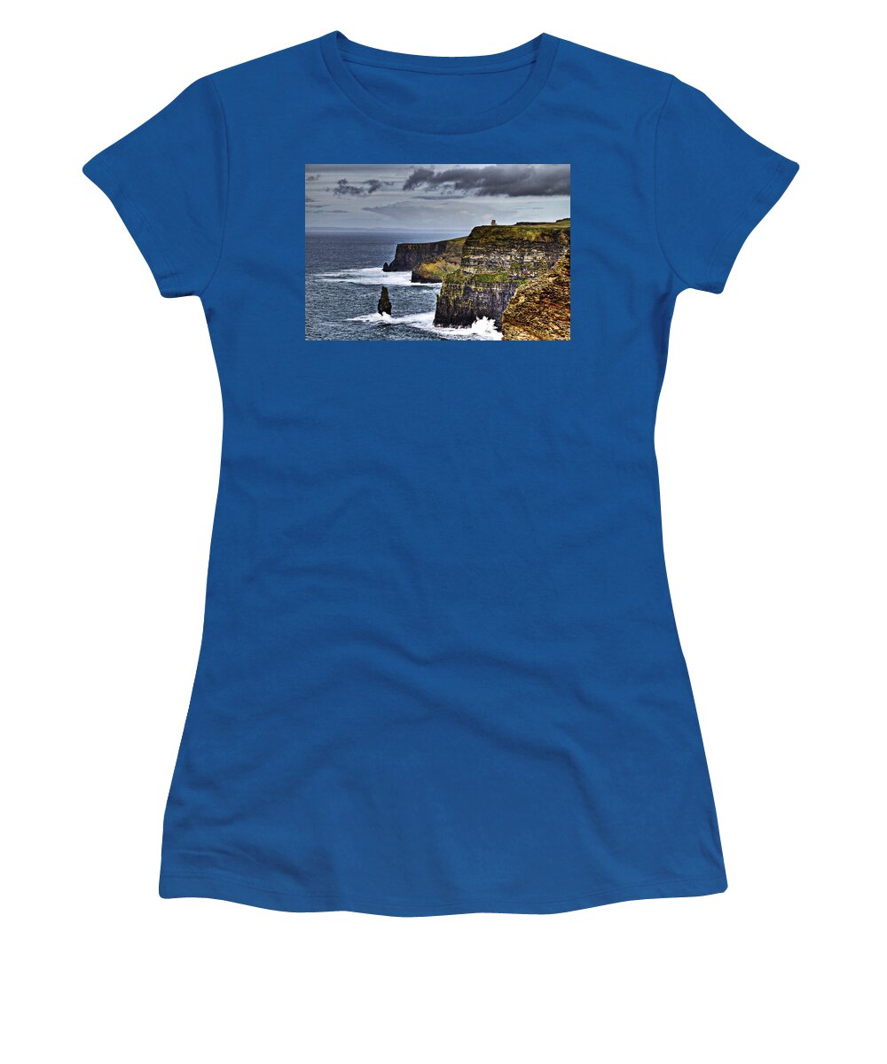 Cliffs Of Moher Women's T-Shirt featuring the photograph Evermore #1 by Joseph Noonan