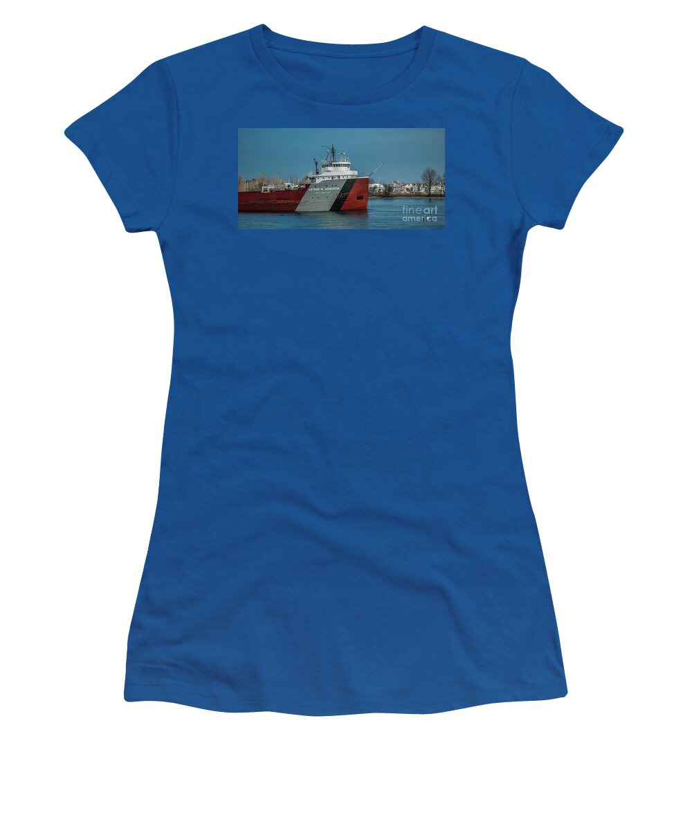 Ship Women's T-Shirt featuring the photograph Arthur M Anderson by Ronald Grogan