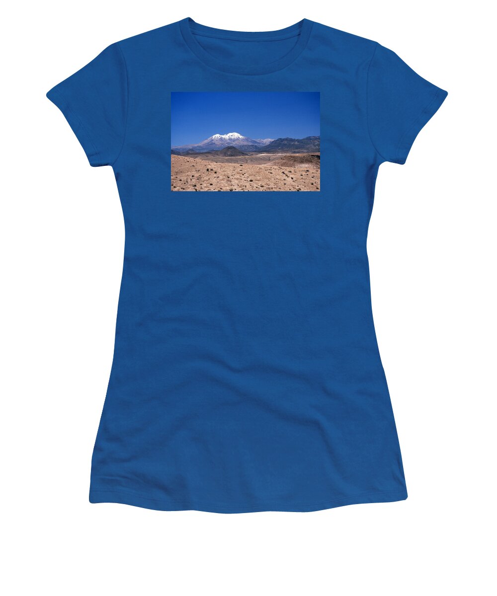 Andean Women's T-Shirt featuring the photograph Atacama Desert, Chile by C.r. Sharp