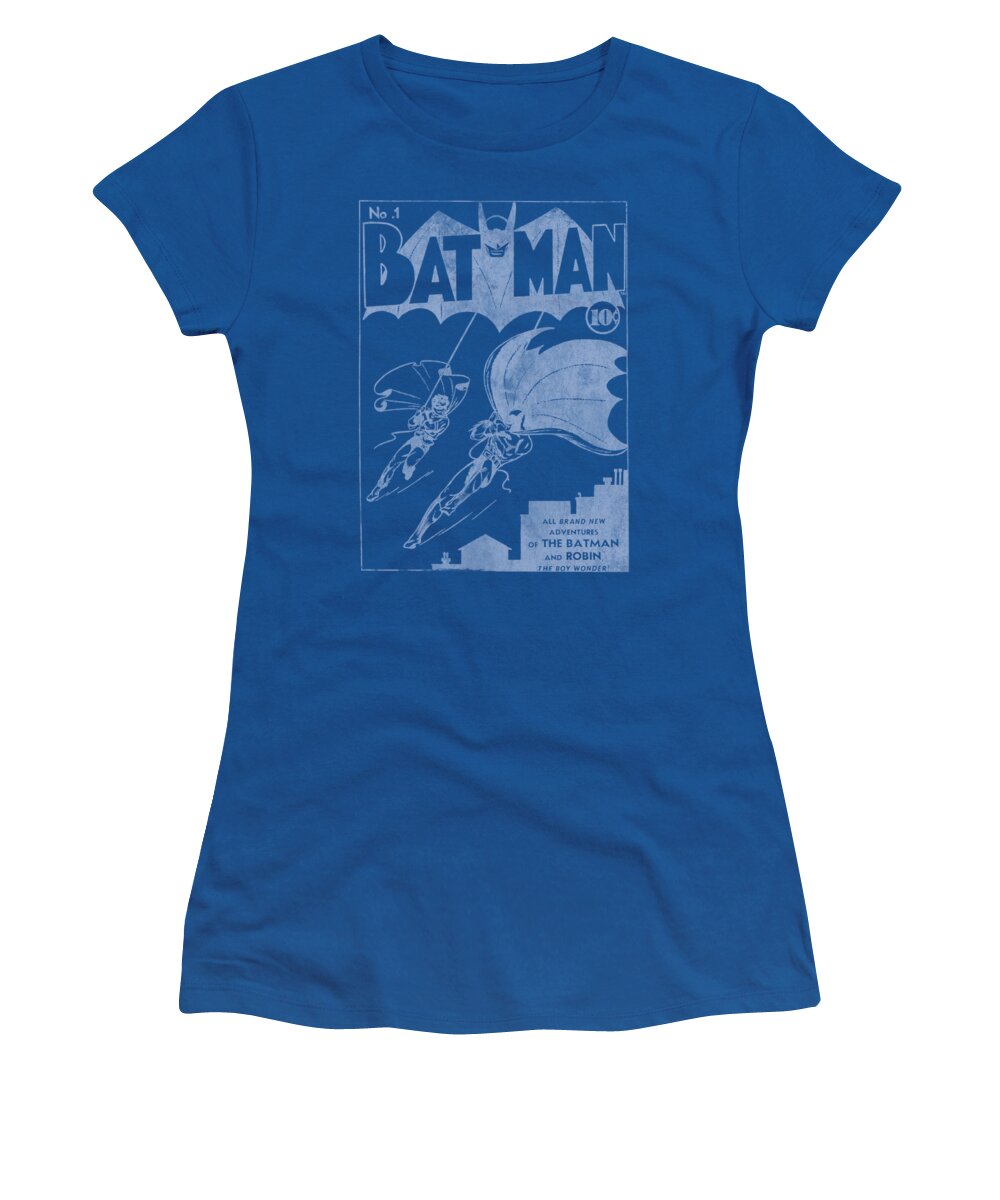 Batman Women's T-Shirt featuring the digital art Batman - Issue 1 Cover by Brand A