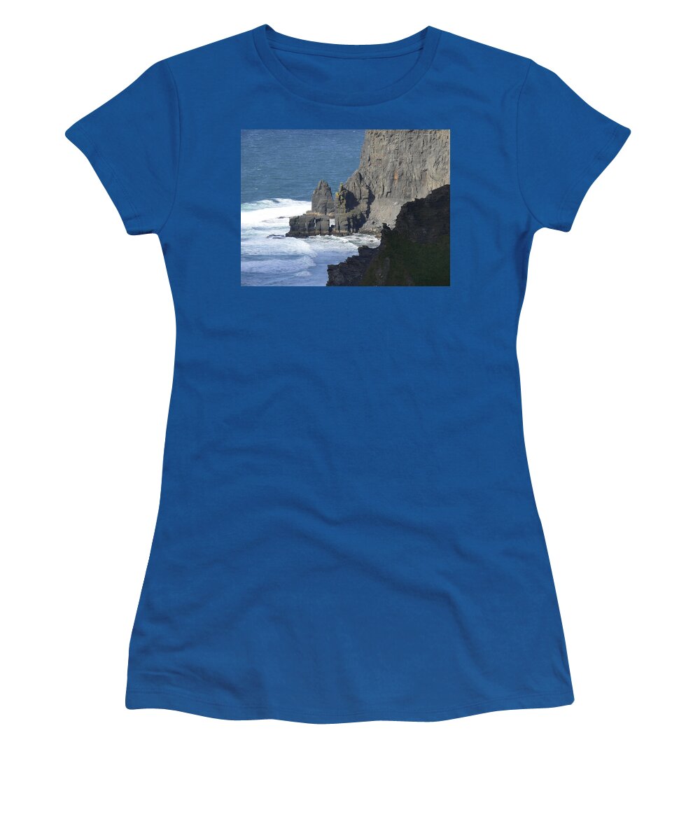 Travel Women's T-Shirt featuring the photograph Cliffs of Moher 6 by Mike McGlothlen