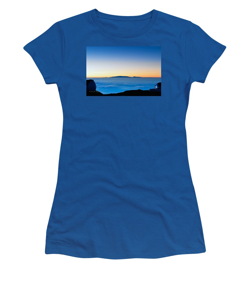Landscapes Women's T-Shirt featuring the photograph Hawaii Sunset by Jim Thompson