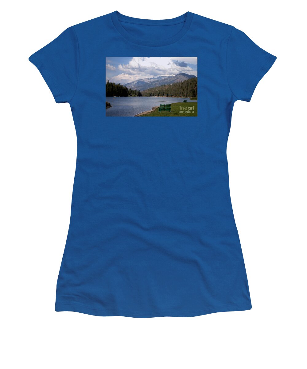 Hume Lake Women's T-Shirt featuring the photograph Hume Lake by Ivete Basso Photography