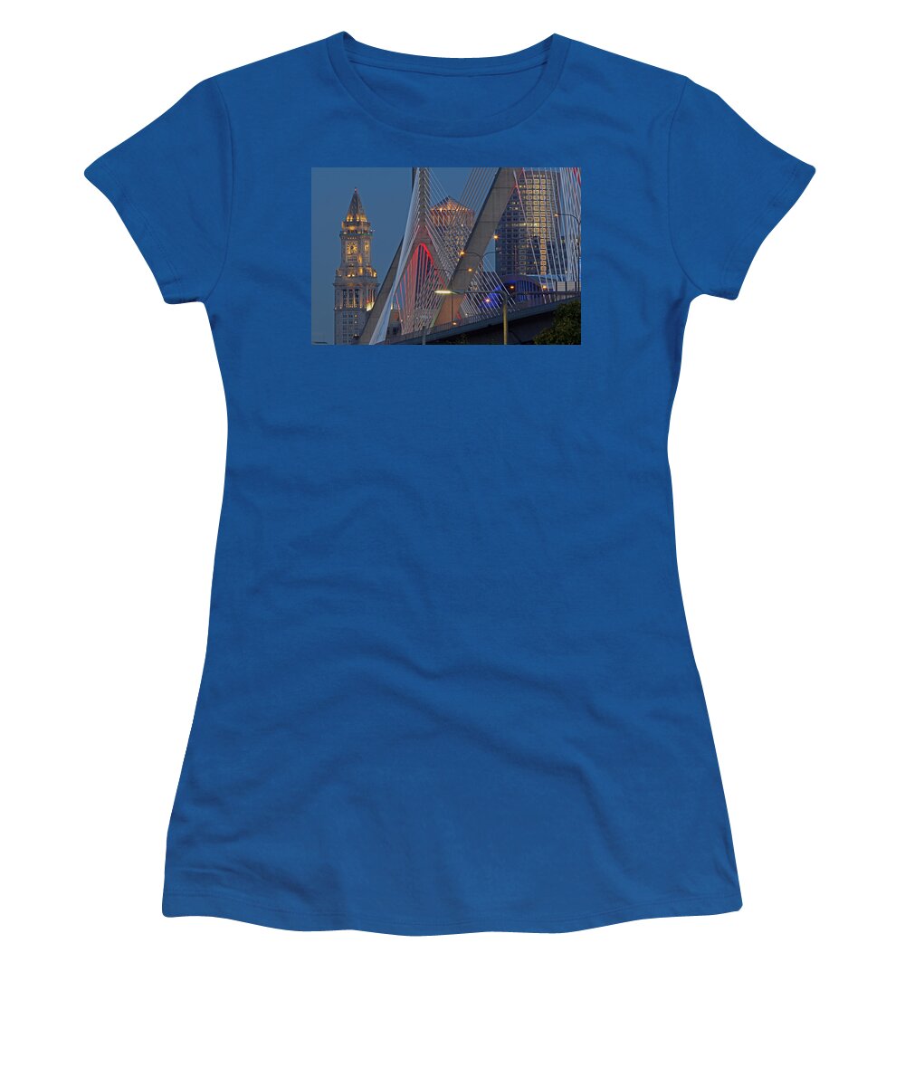 Boston Women's T-Shirt featuring the photograph I Got My Red Dress On Tonight by Juergen Roth