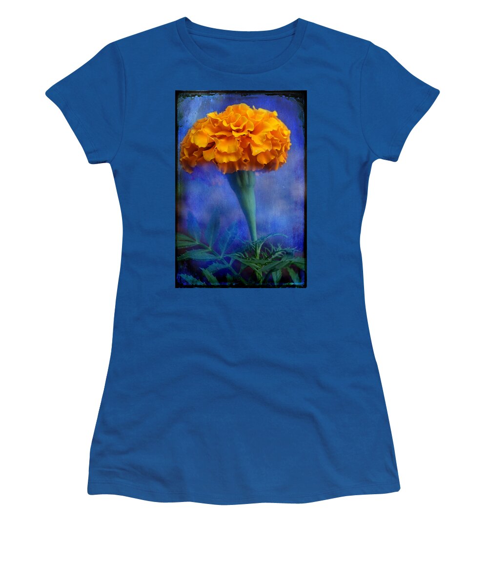 Marigold Women's T-Shirt featuring the photograph Marigold by Michael Eingle