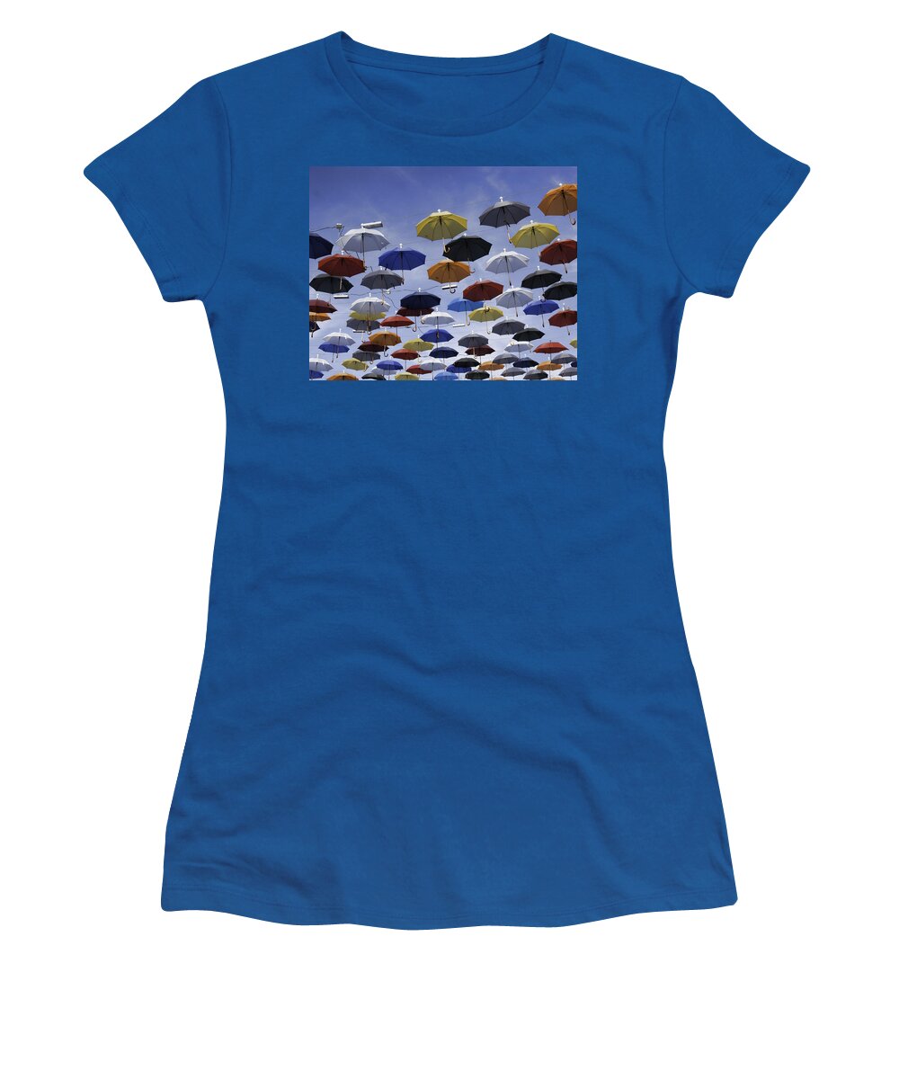 Ready For A Rainy Day Women's T-Shirt featuring the photograph Ready for a Rainy Day by Phyllis Taylor