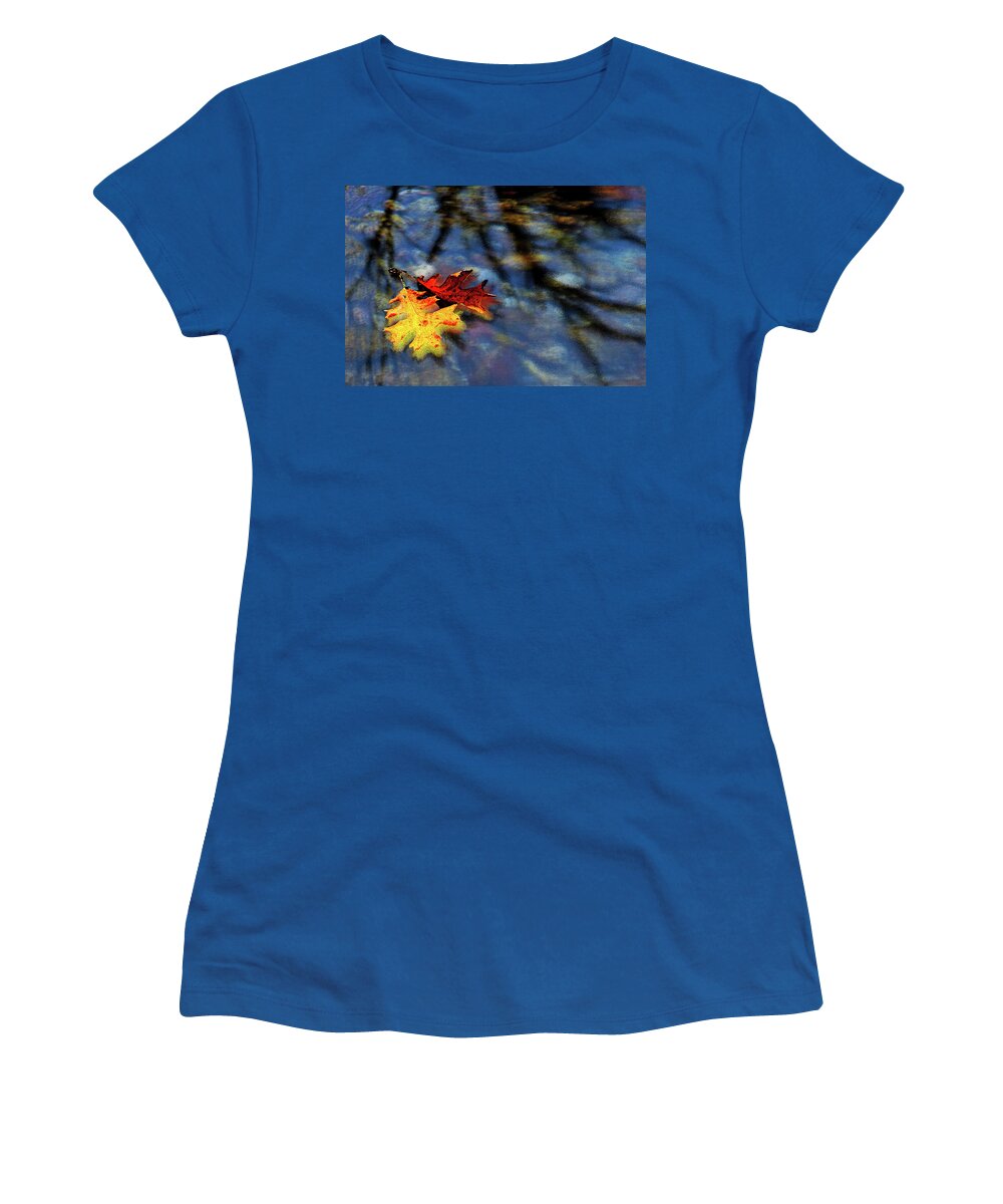 Stream Women's T-Shirt featuring the digital art Safe Passage by Chuck Mountain