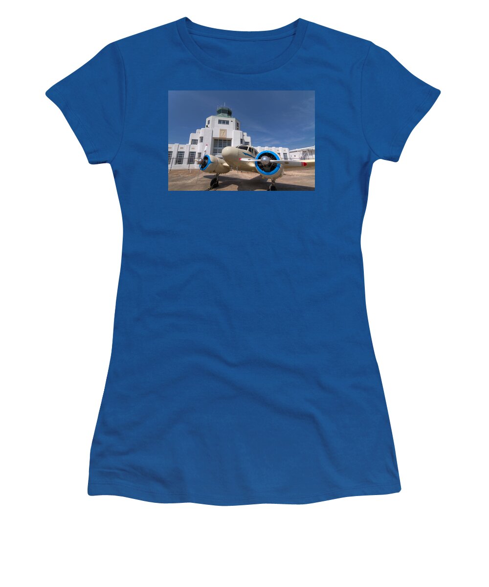 Airplane Women's T-Shirt featuring the photograph The Bamboo Bomber by Tim Stanley