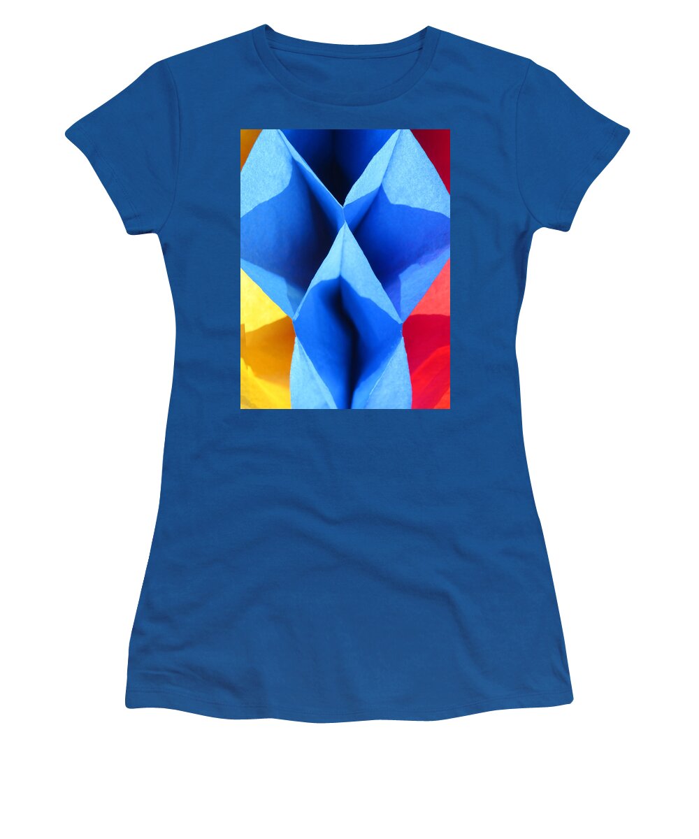 Abstract Women's T-Shirt featuring the photograph Tissue Coyote by Rick Locke - Out of the Corner of My Eye