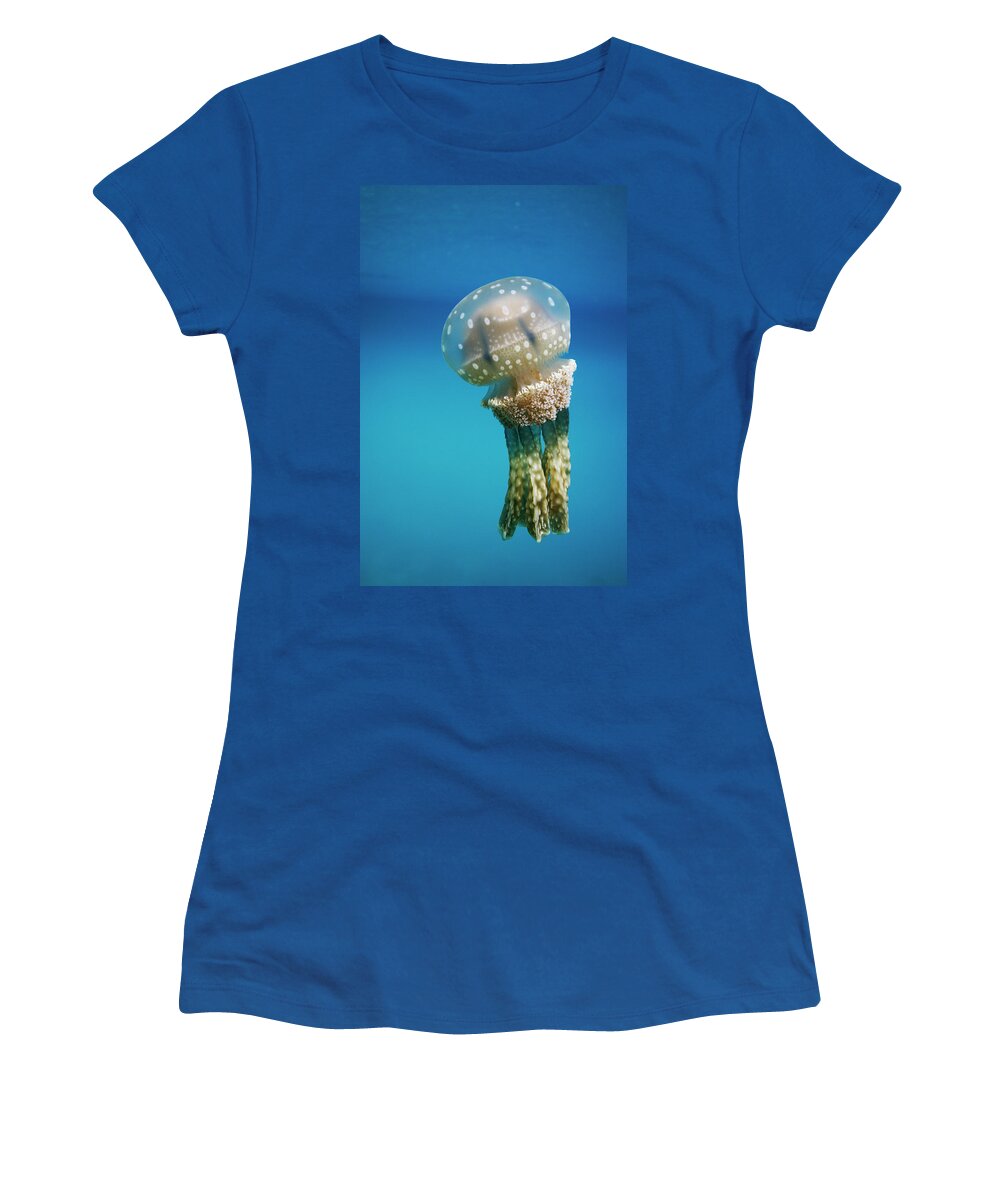 Mp Women's T-Shirt featuring the photograph Papuan Jellyfish #1 by Hiroya Minakuchi