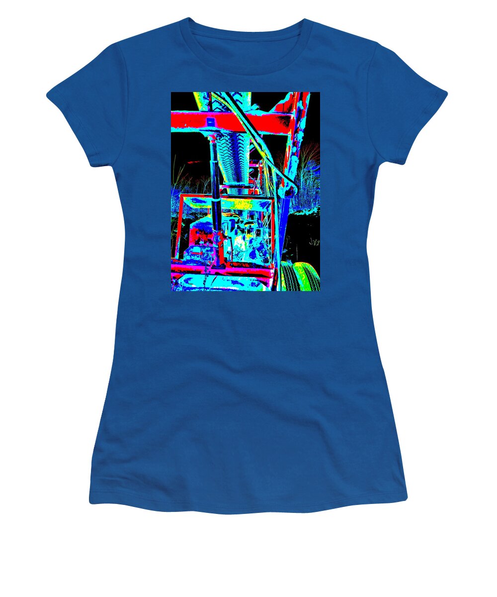Abstract Women's T-Shirt featuring the photograph Feb 2016 35 by George Ramos