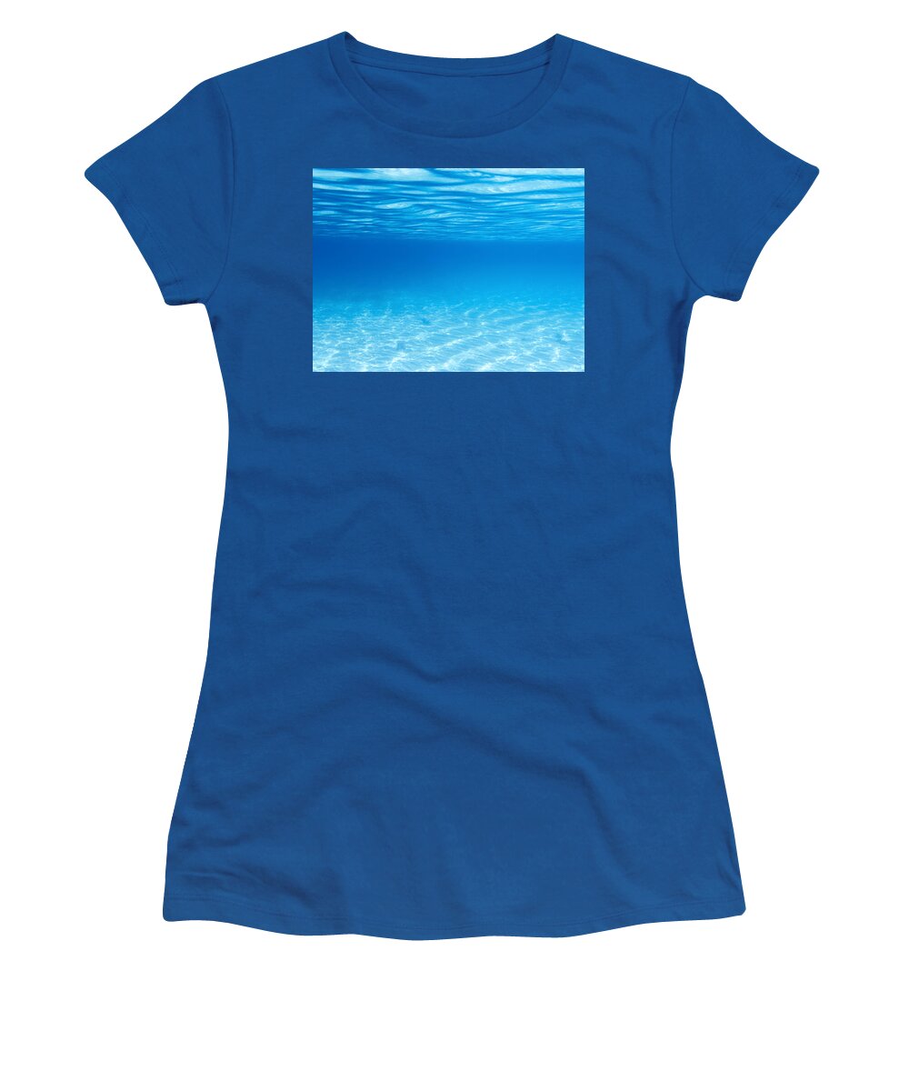 Underwater Women's T-Shirt featuring the photograph Underwater #2 by MotHaiBaPhoto Prints