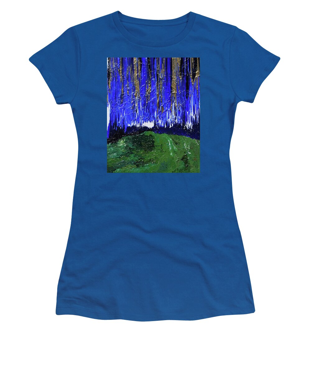 Fusionart Women's T-Shirt featuring the painting Aurora by Ralph White