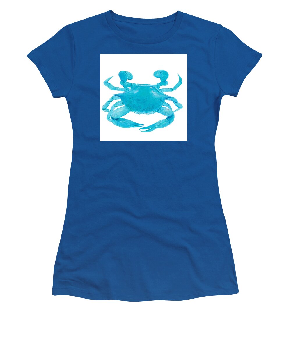 Crab Women's T-Shirt featuring the painting Crab Painting by Jan Matson