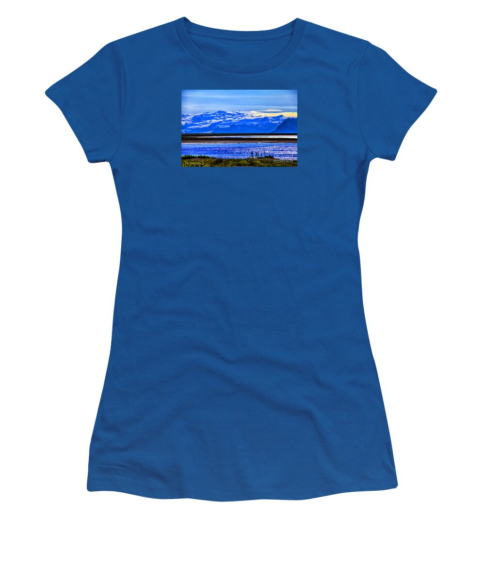 Iceland People Gatherings Women's T-Shirt featuring the photograph Friends by Rick Bragan