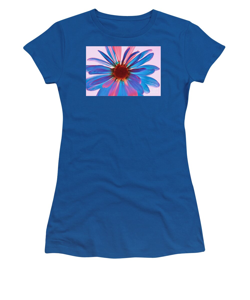 Flower Women's T-Shirt featuring the photograph Glass Petals by Julie Lueders 