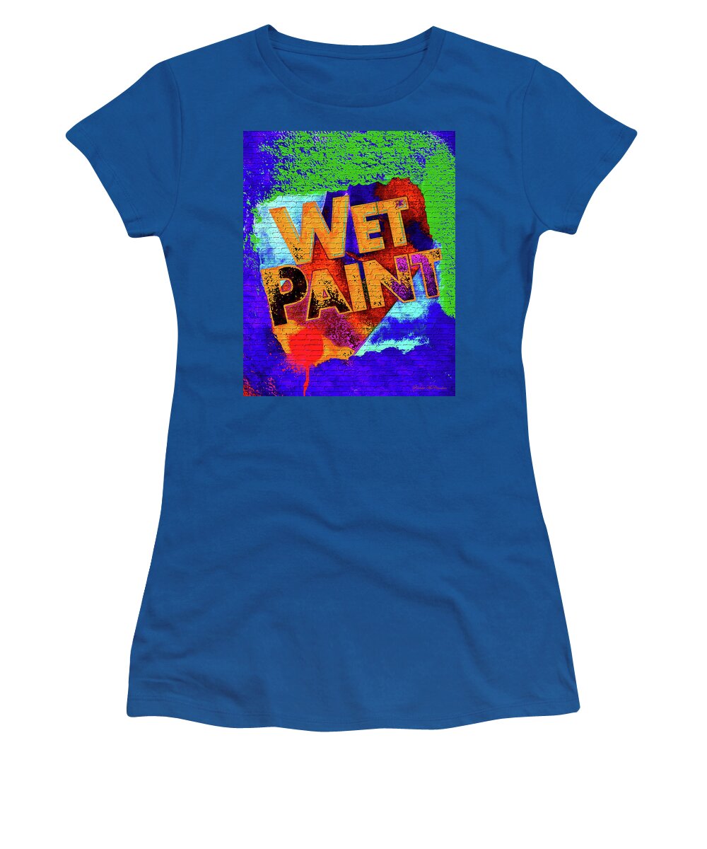Sign Women's T-Shirt featuring the digital art Good to Know by Pennie McCracken - Endless Skys