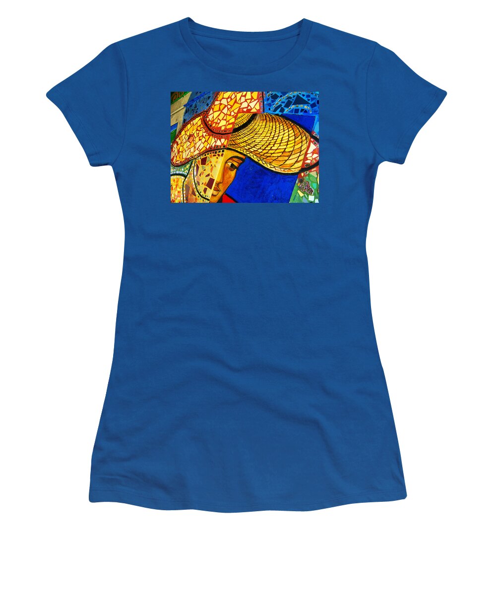 Tracy Van Duinen Women's T-Shirt featuring the photograph Growing Edgewater Mosaic by Kyle Hanson