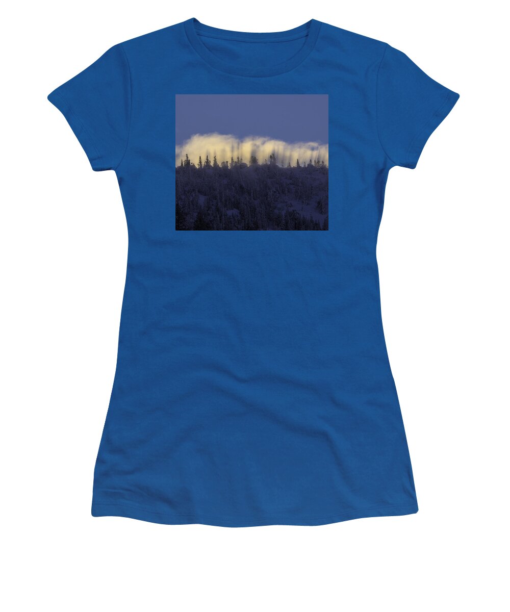 Lake Tahoe Sunsrise Women's T-Shirt featuring the photograph Lake Tahoe sunsrise by Martin Gollery