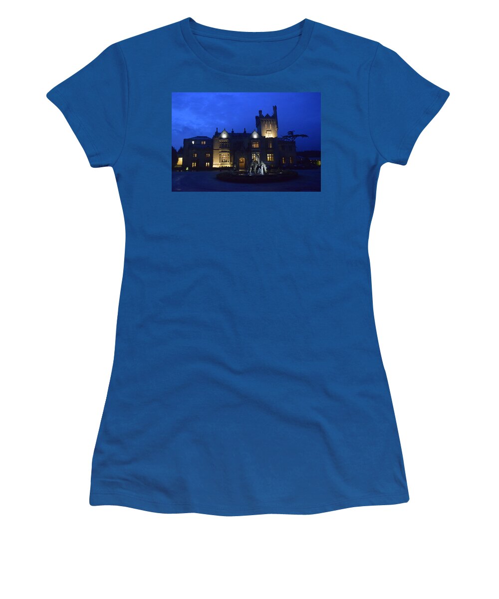 Ireland Women's T-Shirt featuring the photograph Lough Eske Castle by Curtis Krusie