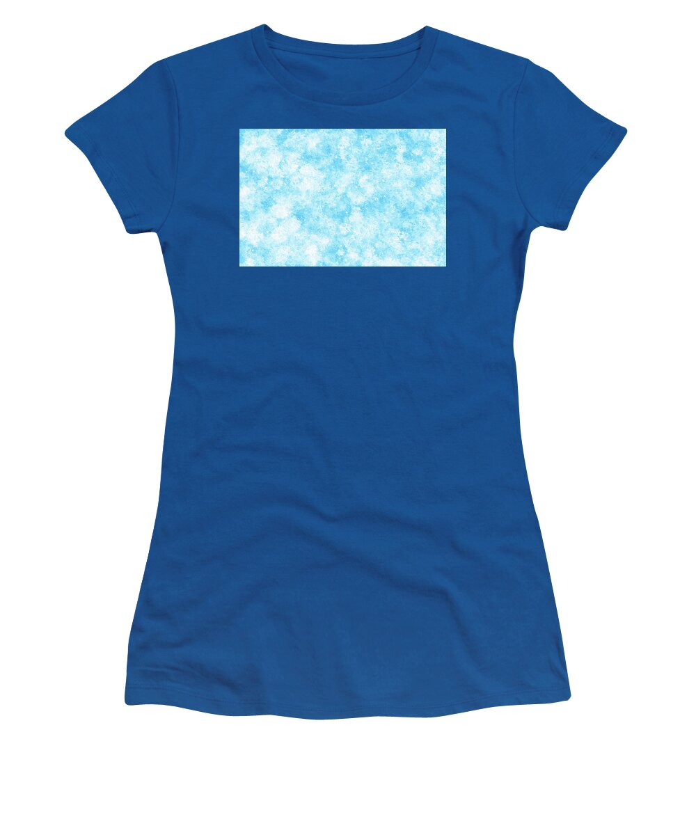 Blues Women's T-Shirt featuring the digital art Multicolor Texture 006b by DiDesigns Graphics