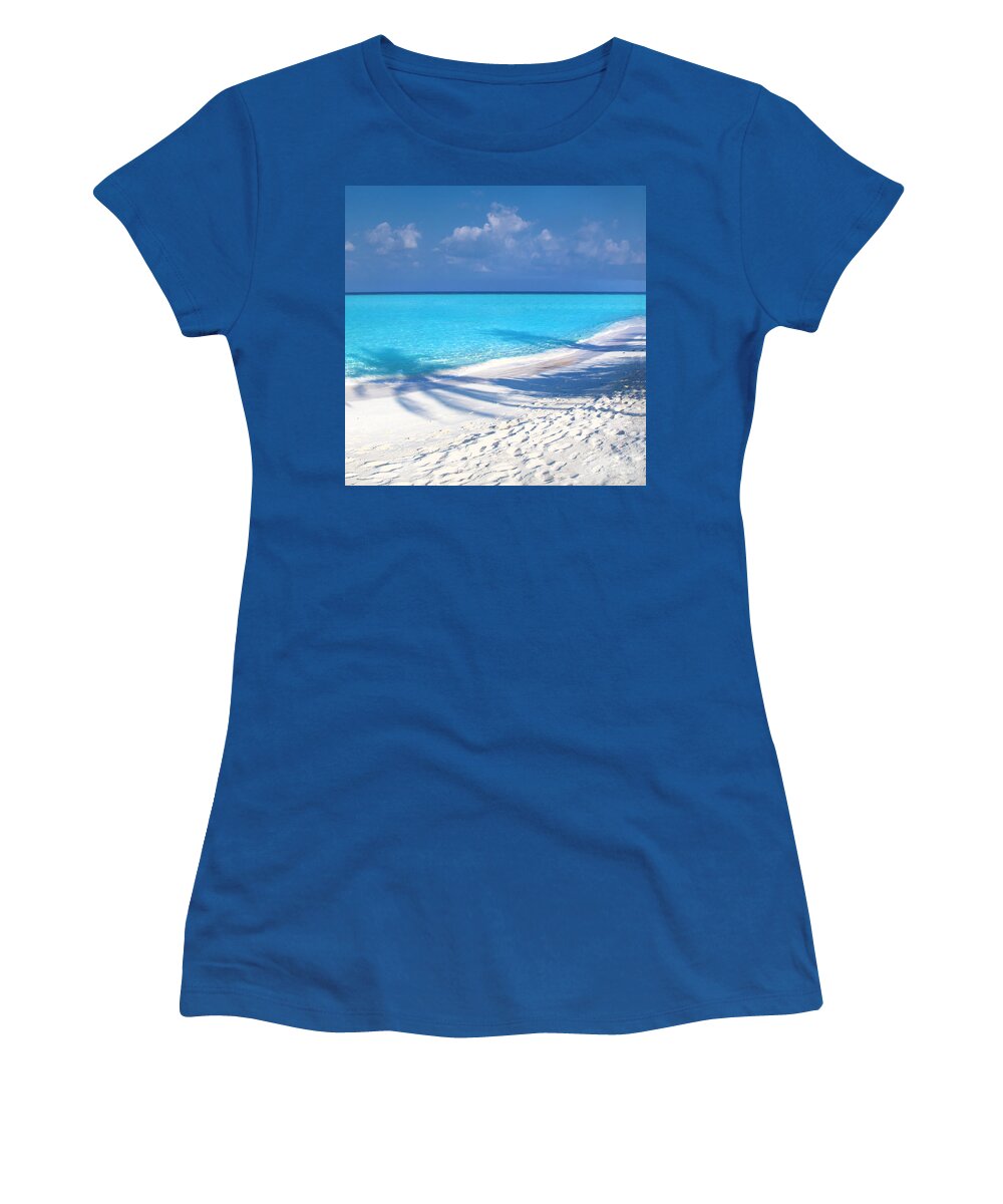 Coconut Trees Women's T-Shirt featuring the photograph Palm Escape - part 3 of 3 by Sean Davey