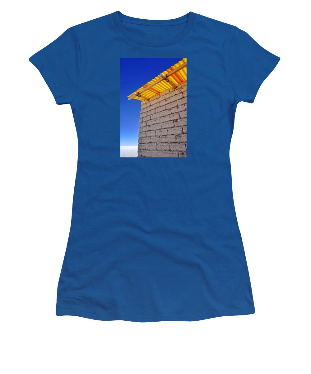 Salar De Uyuni Tour 65 Women's T-Shirt featuring the photograph Salar de Uyuni Tour 65 by Skip Hunt