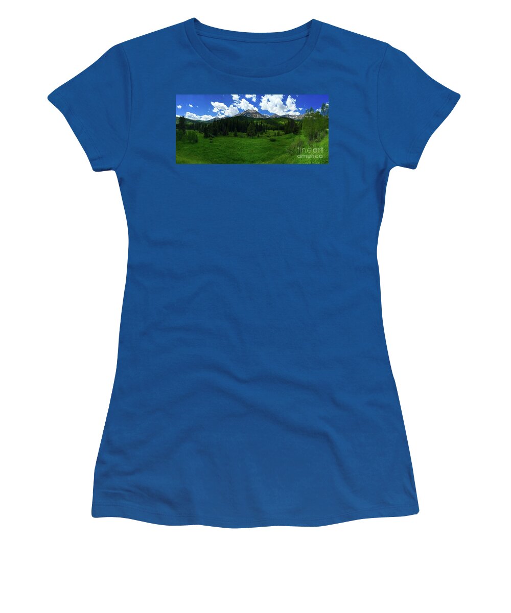 Mountains Women's T-Shirt featuring the photograph Spring by Dennis Richardson