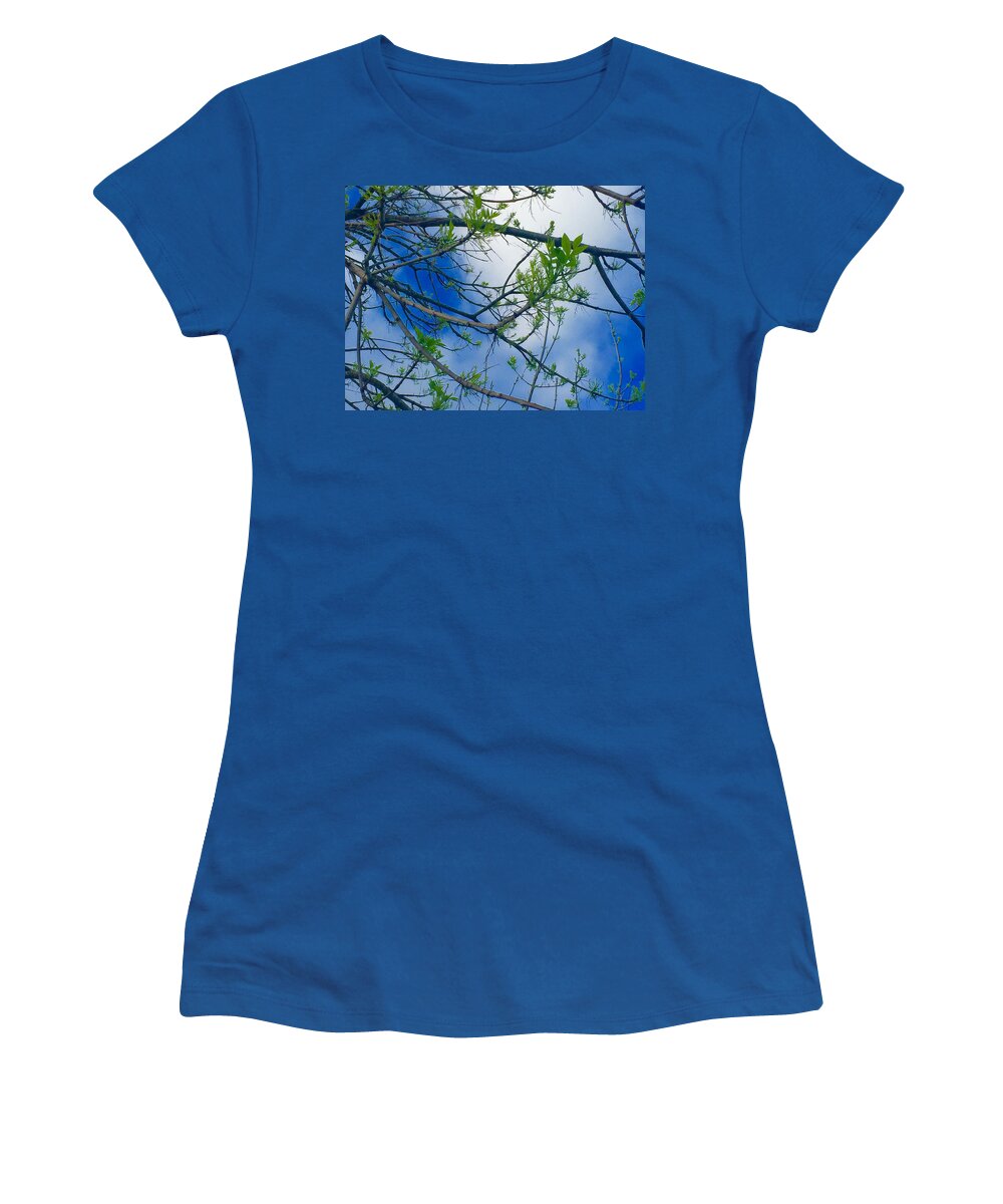 Spring Women's T-Shirt featuring the photograph Spring Is In the Air by Etta Harris