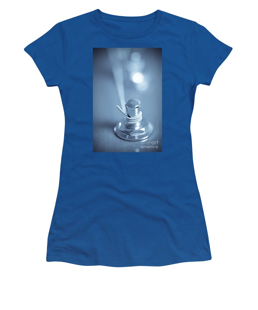 Tension Women's T-Shirt featuring the photograph T E N S I O N by Charles Dobbs