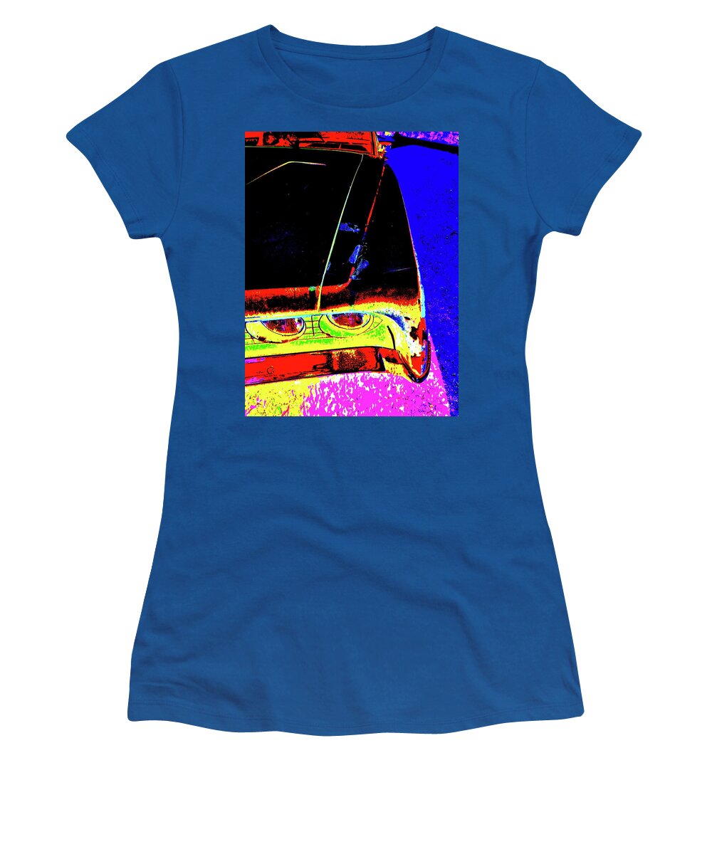 Ford Torino Women's T-Shirt featuring the photograph Torino 34 by George Ramos