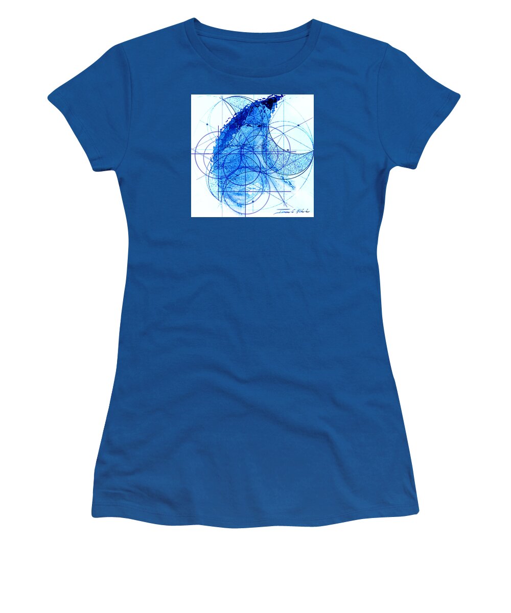Sun Women's T-Shirt featuring the painting Windstorm by James Hill