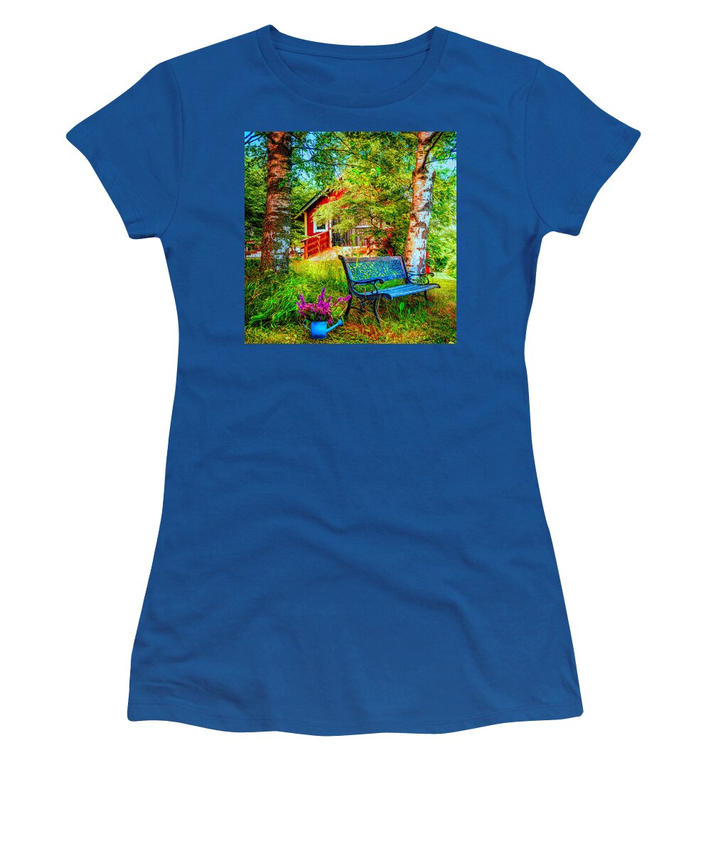 Appalachia Women's T-Shirt featuring the photograph Come Back Home by Debra and Dave Vanderlaan