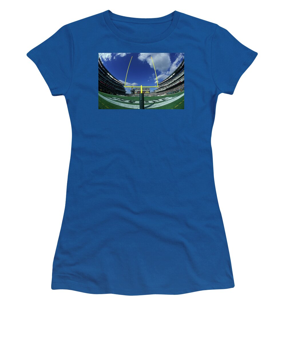 Photography Women's T-Shirt featuring the photograph Lincoln Financial Field Eagles Football by Panoramic Images