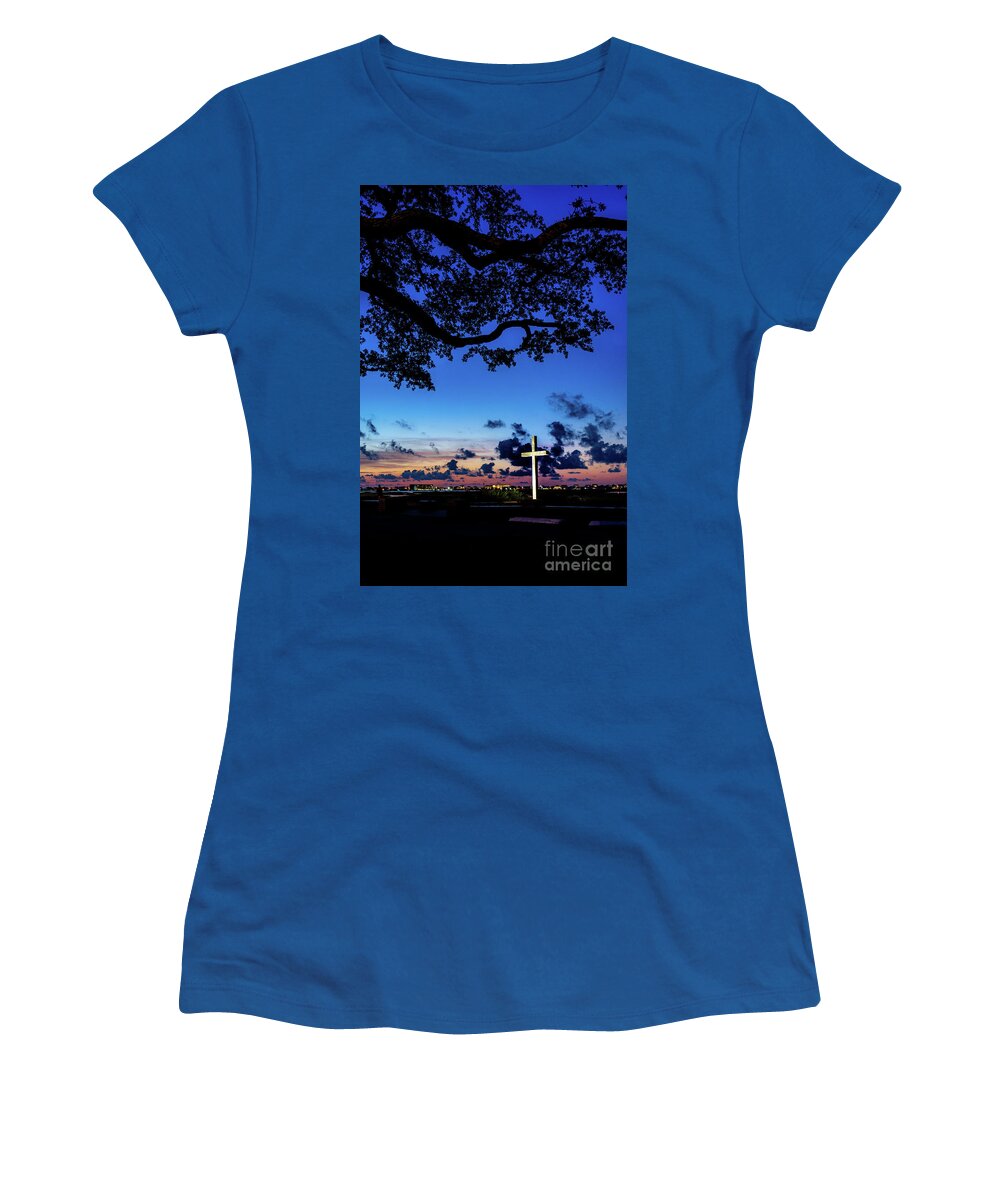 Murrells Inlet Women's T-Shirt featuring the photograph Murrells Inlet South Carolina by David Smith