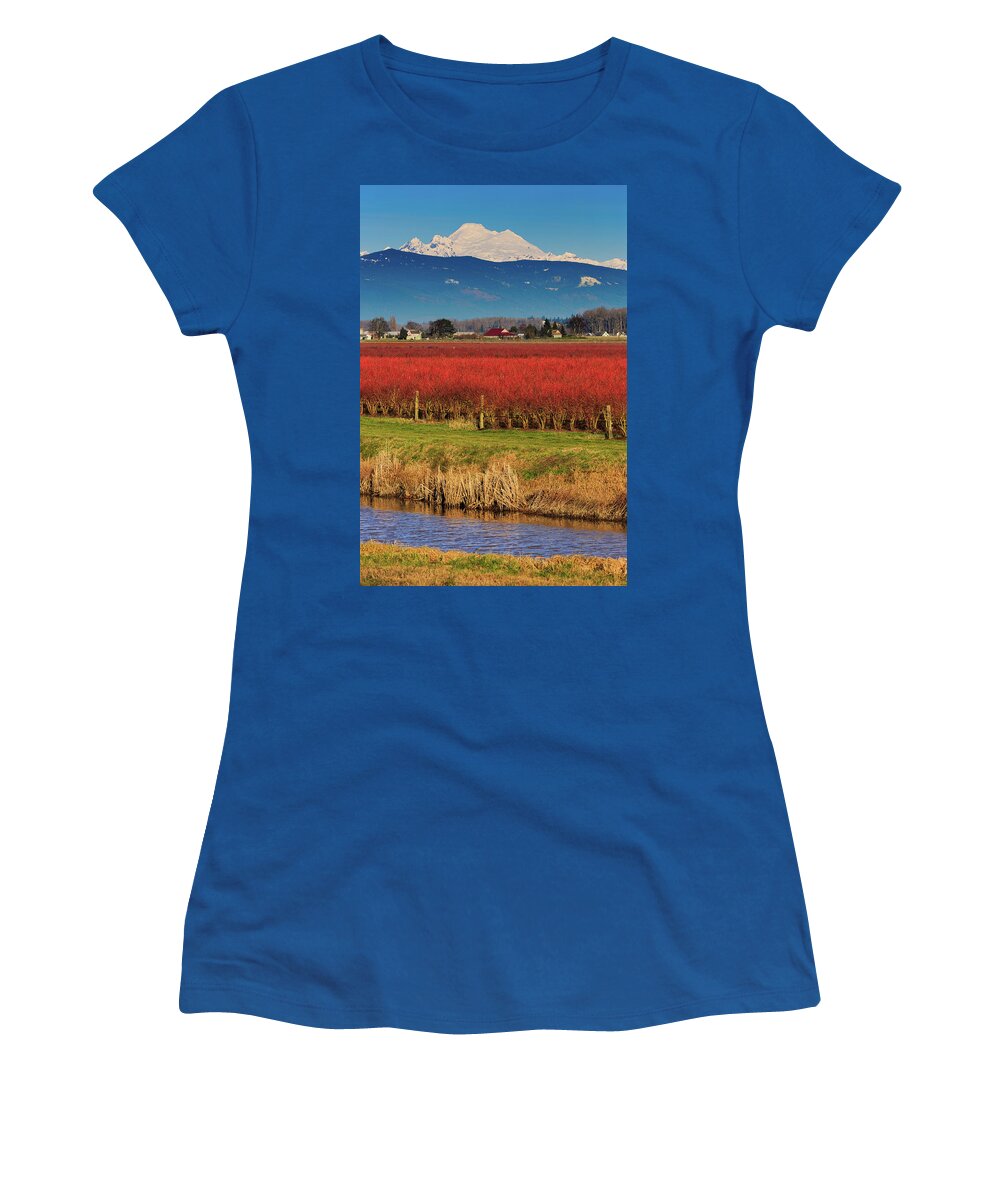Landscape Women's T-Shirt featuring the photograph Nine Layer Dip by Briand Sanderson