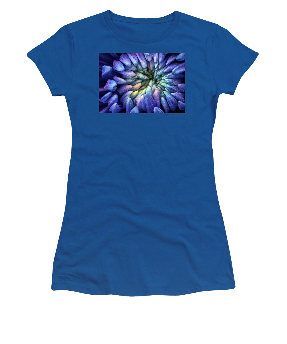 Flower Women's T-Shirt featuring the photograph Purple Flower by Christopher Johnson