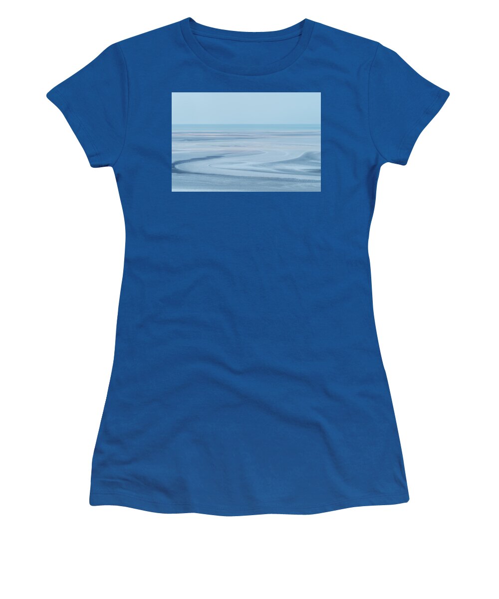 Llansteffan Women's T-Shirt featuring the photograph River Tywi by Mark Llewellyn