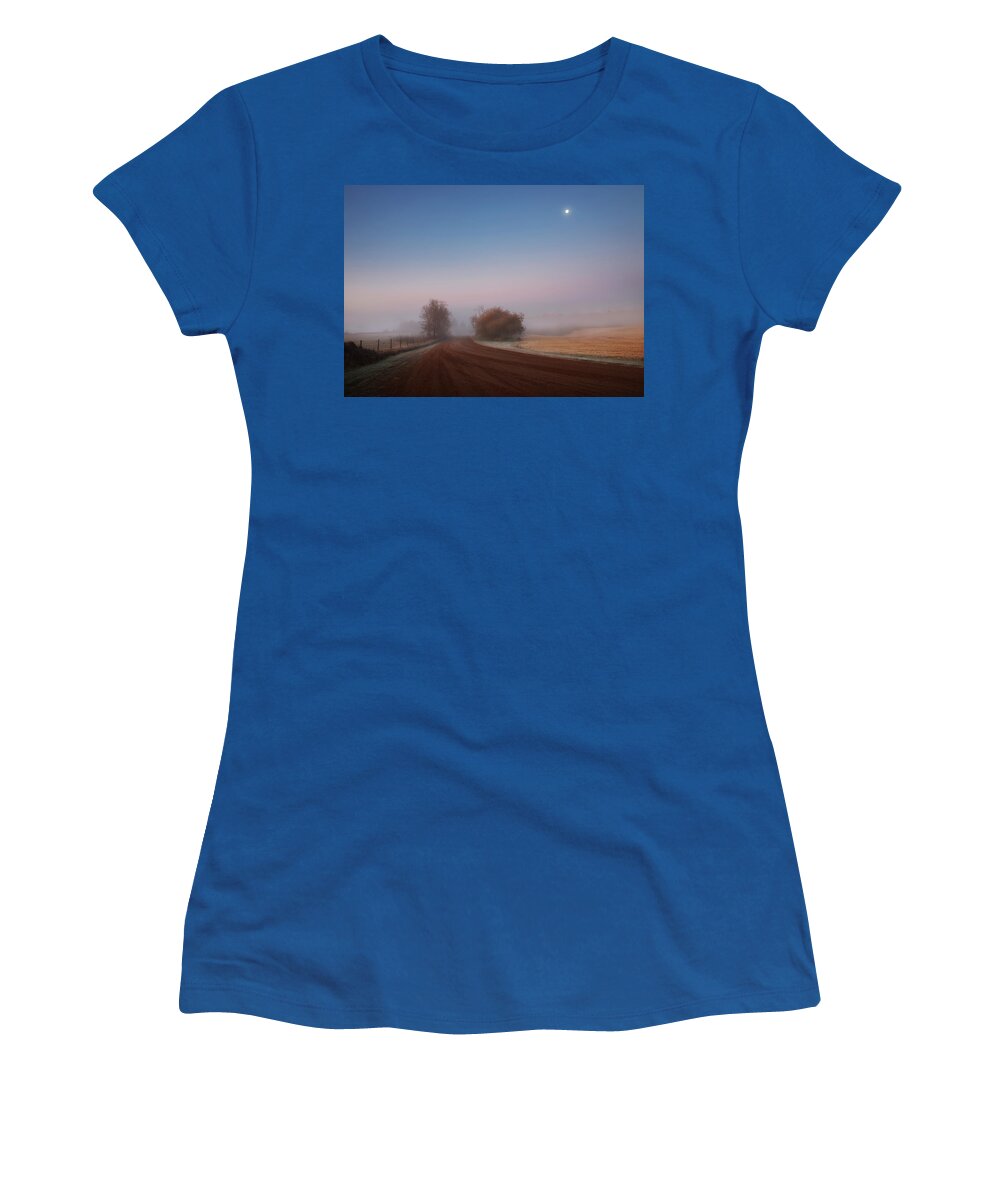 Country Women's T-Shirt featuring the photograph The World As A Dream by Dan Jurak