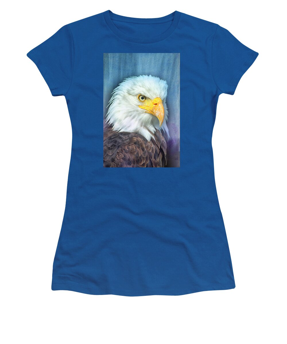 Bird Women's T-Shirt featuring the photograph American Bald Eagle by Bill Barber
