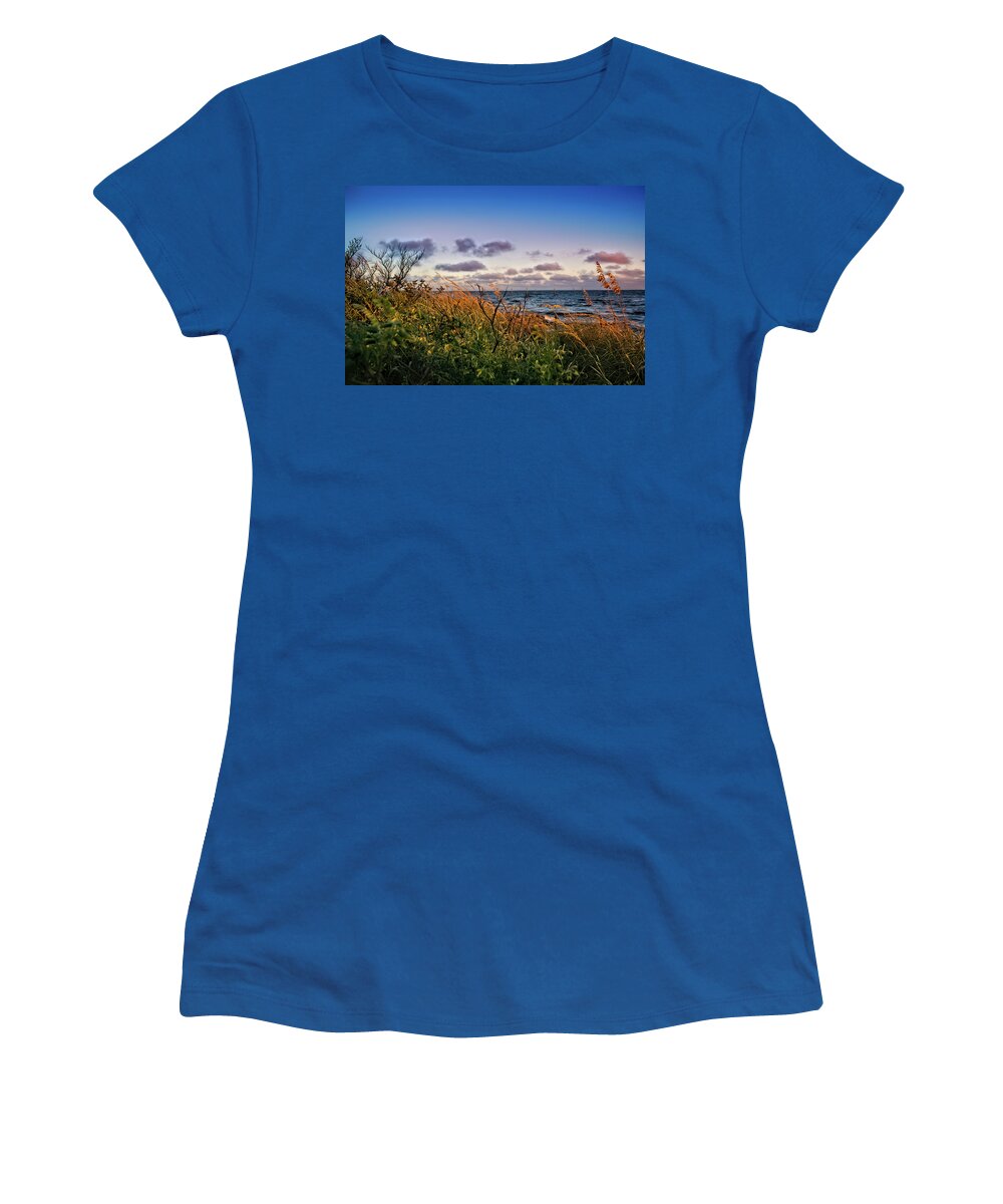 Anna Maria Island Women's T-Shirt featuring the photograph Beyond the Sea Oats by Robert Stanhope
