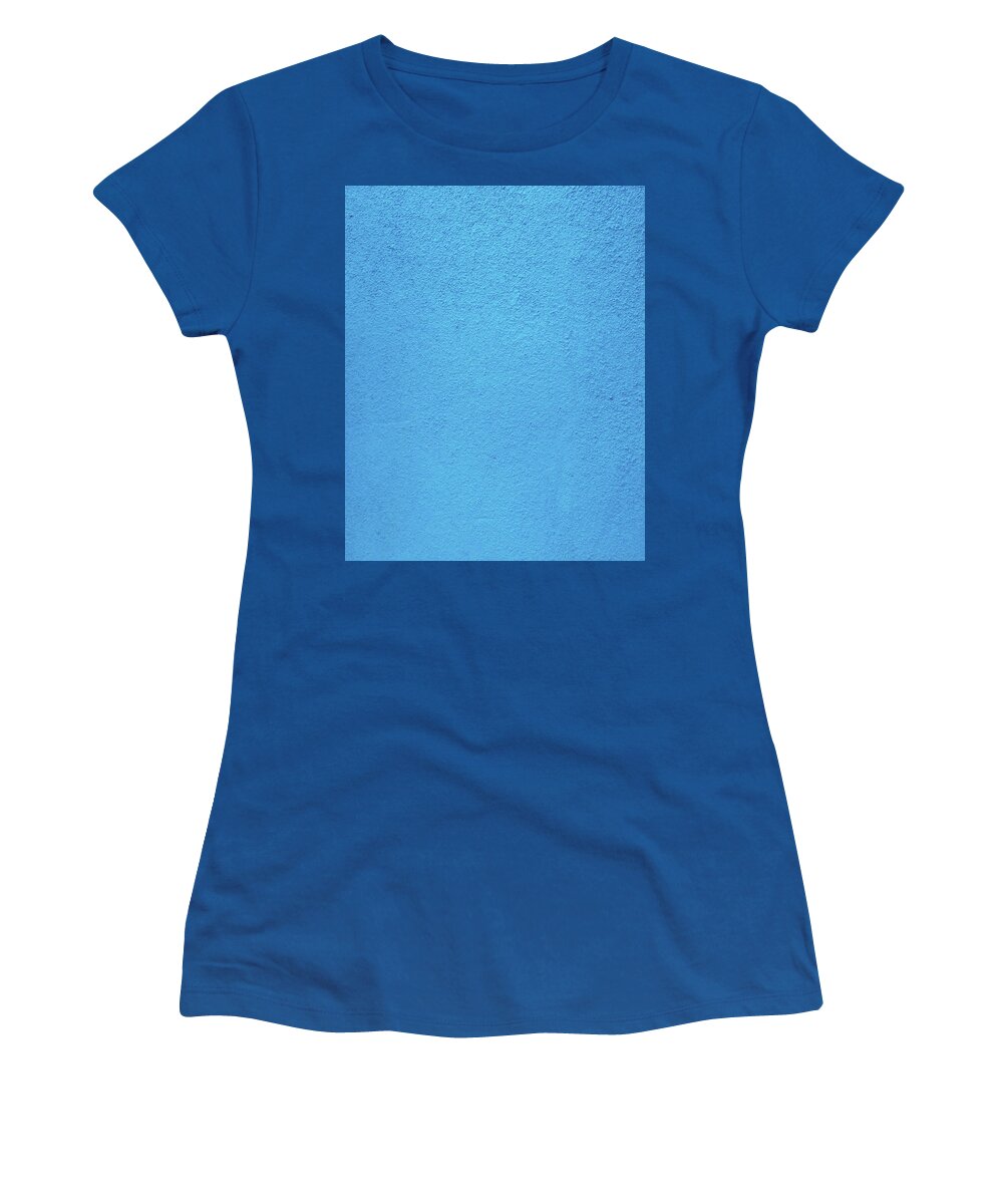 Modern Art Women's T-Shirt featuring the photograph Blue Wall by Andrew Lawrence